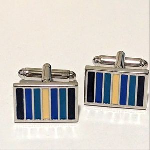 Multicolored Cuff Links